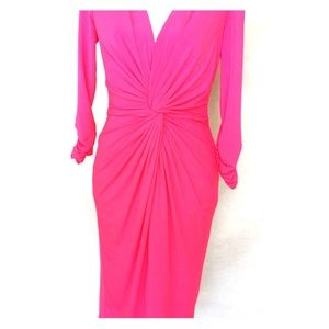 Tadashi Collection XS Pink Twist Dress